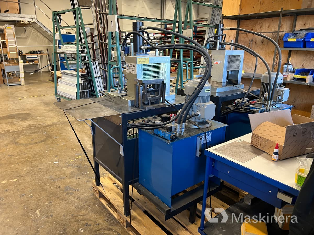 Hydraulisk press Santas Mekaniska DS88 - מכונת כיפוף פח: תמונה 4 Hydraulisk press Santas Mekaniska DS88 - מכונת כיפוף פח: תמונה 4