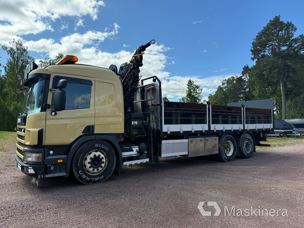 Kranbil Scania 114G - מכונות אחרות: תמונה 1 Kranbil Scania 114G - מכונות אחרות: תמונה 1
