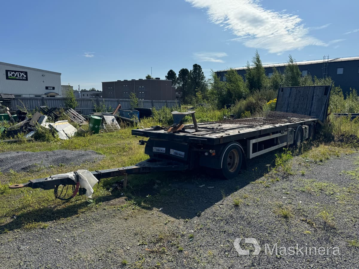 Maskinvagn Slp-3-9500-Ms - קרון נגרר עם מטען נמוך: תמונה 1 Maskinvagn Slp-3-9500-Ms - קרון נגרר עם מטען נמוך: תמונה 1