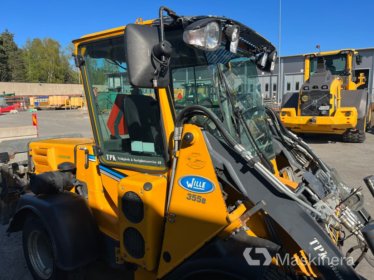 מעמיס גלגלים Redskapsbärare Wille 355B: תמונה 18