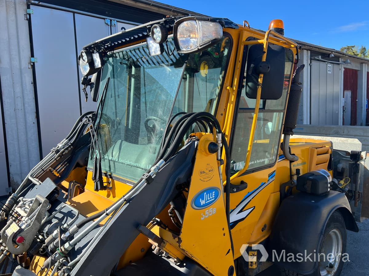 מעמיס גלגלים Redskapsbärare Wille 355B: תמונה 23