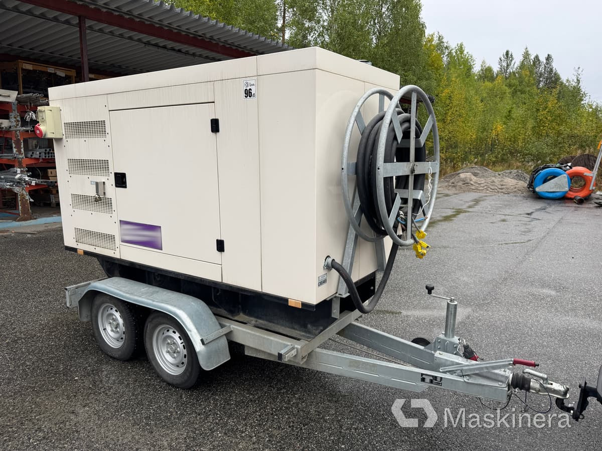 Rekotrailer FCP24-2060 Mobilt elverk 100kVA, Skandinaviska kraftprodukter (Repobjekt) - ערכת גנרטורים: תמונה 1 Rekotrailer FCP24-2060 Mobilt elverk 100kVA, Skandinaviska kraftprodukter (Repobjekt) - ערכת גנרטורים: תמונה 1