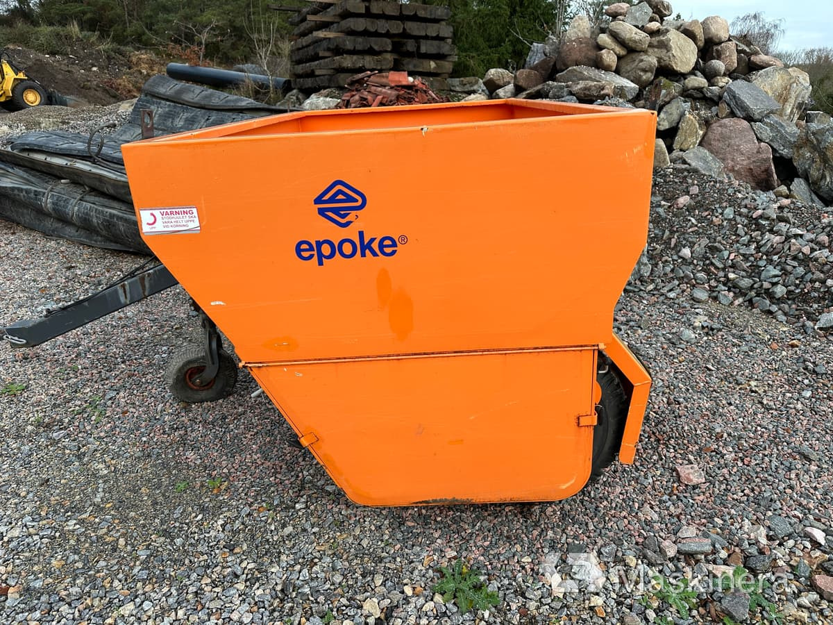 Sandspridare bogserbar Epoke SKE20 - מפזר חול/ מלח: תמונה 4 Sandspridare bogserbar Epoke SKE20 - מפזר חול/ מלח: תמונה 4