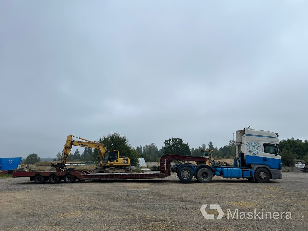 Scania R144LB6X2*4NB460 Dragbil Scania R144 med maskintrailer - יחידת טרקטור, סמיטריילר בהובלה אוטומטית: תמונה 4 Scania R144LB6X2*4NB460 Dragbil Scania R144 med maskintrailer - יחידת טרקטור, סמיטריילר בהובלה אוטומטית: תמונה 4