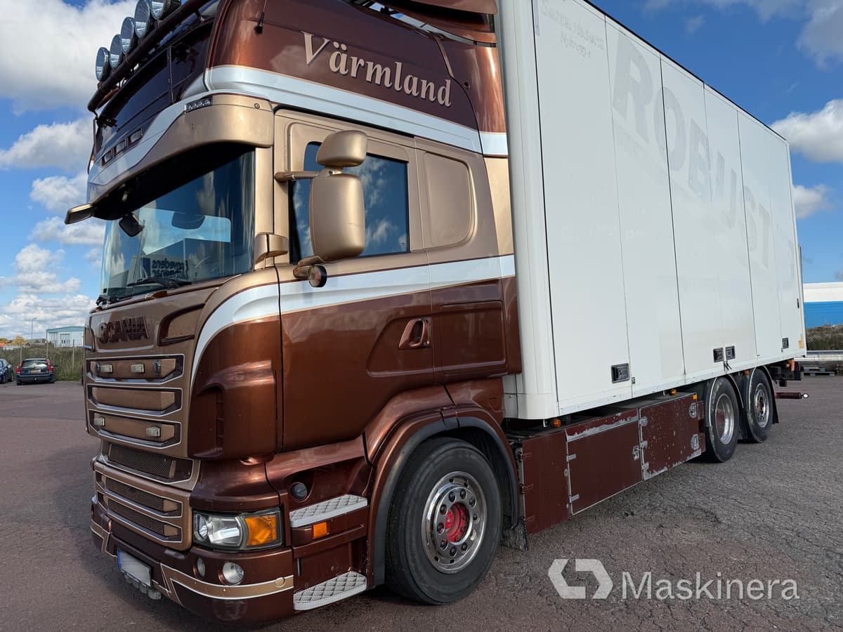 משאית תיבה Scania R560  Skåpbil Scania R560: תמונה 9