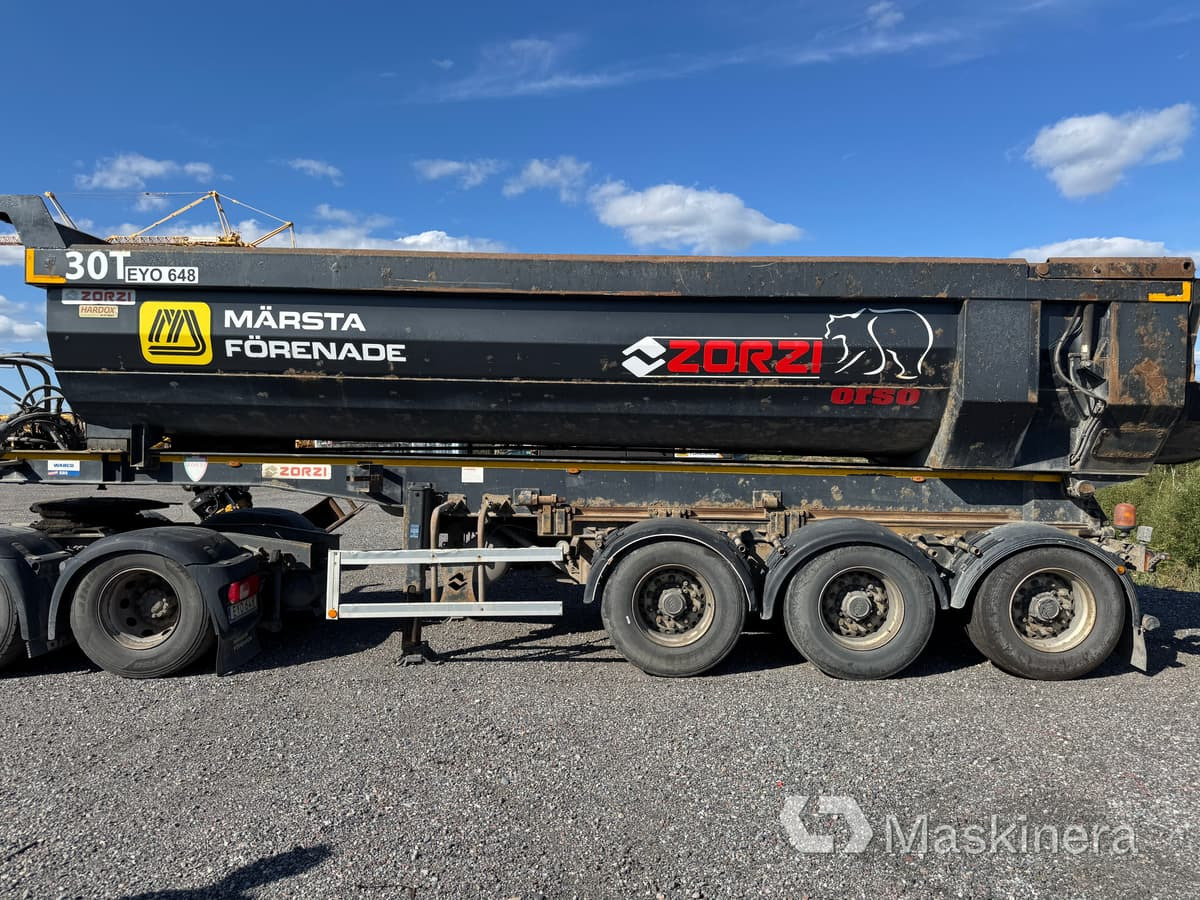 Schakttrailer Zorzi 36 S 075 PRS - סמיטריילר עם מזהיר: תמונה 2 Schakttrailer Zorzi 36 S 075 PRS - סמיטריילר עם מזהיר: תמונה 2