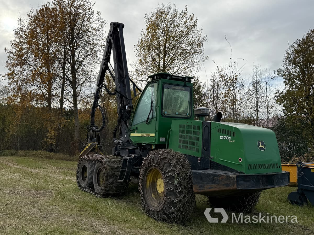 Skördare John Deere 1270D ECO III - מקצרת יערות: תמונה 4 Skördare John Deere 1270D ECO III - מקצרת יערות: תמונה 4