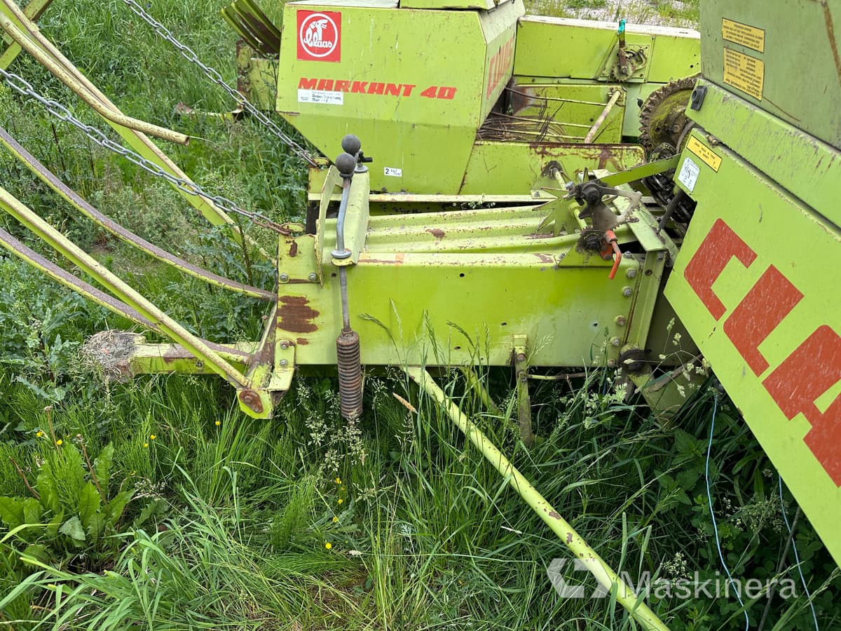 Småbalspress Claas Markant 40 - מכונת צרור מרובעת: תמונה 5 Småbalspress Claas Markant 40 - מכונת צרור מרובעת: תמונה 5