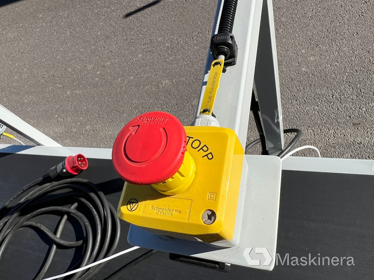 מסוע חגורה Transportband med rullbana Hanter 10,9 m: תמונה 12
