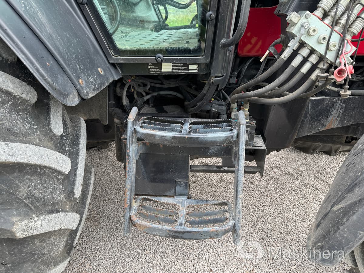 טרקטור חקלאי Valtra N121 & Farma CT 6,5-12  Traktor Valtra N121 Advance med frontlastare & Skogskärra Farma T12: תמונה 26