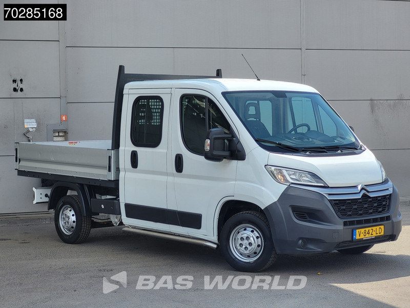 Citroën Jumper 130PK Open Laadbak Dubbel Cabine Trekhaak Euro6 Pritsche Pickup Open Box Trekhaak - כלי רכב מסחרי במיטה שטוחה: תמונה 3 Citroën Jumper 130PK Open Laadbak Dubbel Cabine Trekhaak Euro6 Pritsche Pickup Open Box Trekhaak - כלי רכב מסחרי במיטה שטוחה: תמונה 3