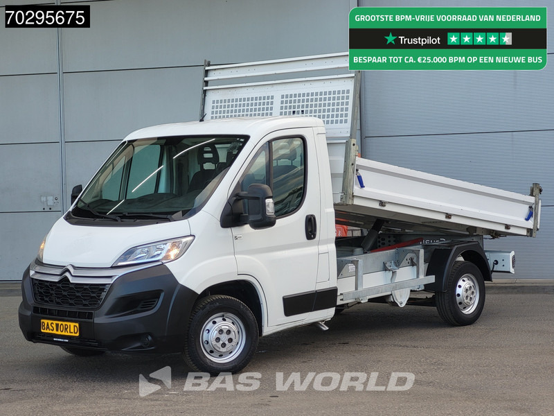 Citroën Jumper 130pk Kipper met Kist Trekhaak Euro6 Tipper Benne Kieper Airco Trekhaak Cruise control - כלי רכב מסחרי מזהיר: תמונה 1 Citroën Jumper 130pk Kipper met Kist Trekhaak Euro6 Tipper Benne Kieper Airco Trekhaak Cruise control - כלי רכב מסחרי מזהיר: תמונה 1