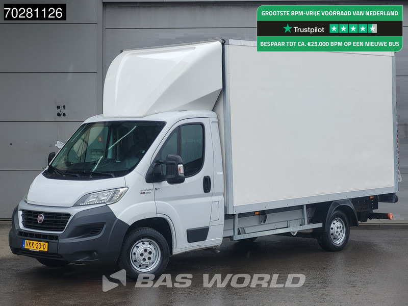 Fiat Ducato 130pk Euro6 Laadklep Bakwagen Zijdeur Airco Cruise Meubelbak Koffer 20m3 Airco Cruise control - כלי רכב מסחרי עם תיבה: תמונה 1 Fiat Ducato 130pk Euro6 Laadklep Bakwagen Zijdeur Airco Cruise Meubelbak Koffer 20m3 Airco Cruise control - כלי רכב מסחרי עם תיבה: תמונה 1