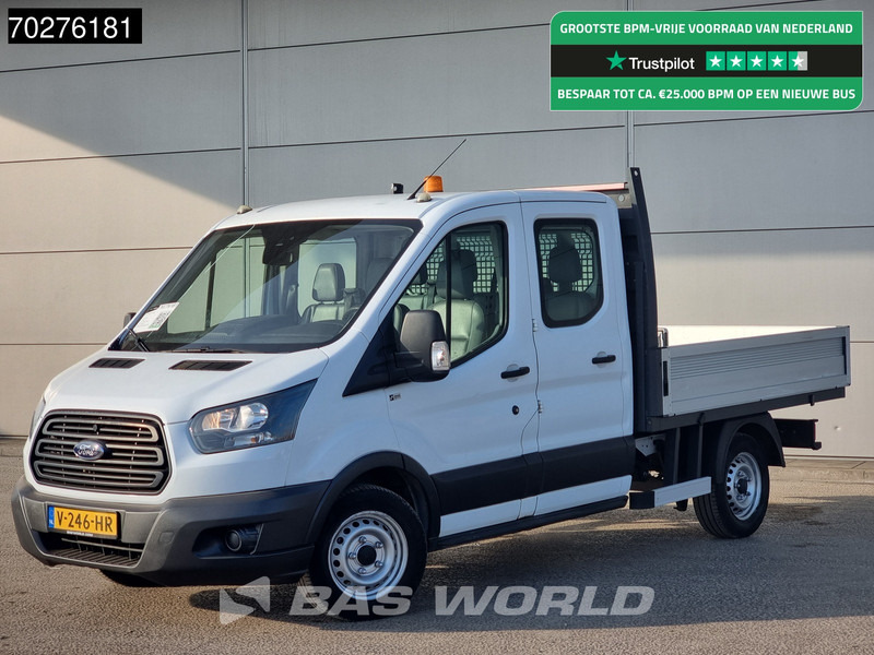Ford Transit 105pk Open Laadbak Dubbel Cabine Trekhaak Navi Airco Pritsche Pickup Open Box Airco Dubbel cabine Trekhaak - כלי רכב מסחרי במיטה שטוחה: תמונה 1 Ford Transit 105pk Open Laadbak Dubbel Cabine Trekhaak Navi Airco Pritsche Pickup Open Box Airco Dubbel cabine Trekhaak - כלי רכב מסחרי במיטה שטוחה: תמונה 1