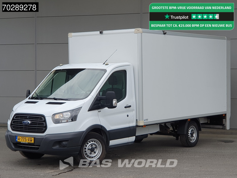 Ford Transit 130pk Laadklep Zijdeur Bakwagen 360camera Airco Euro6 Meubelbak Koffer 19m3 Airco - כלי רכב מסחרי עם תיבה: תמונה 1 Ford Transit 130pk Laadklep Zijdeur Bakwagen 360camera Airco Euro6 Meubelbak Koffer 19m3 Airco - כלי רכב מסחרי עם תיבה: תמונה 1