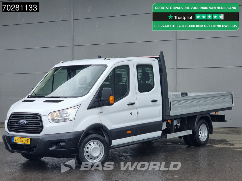 Ford Transit 155PK Open Laadbak Dubbel Cabine Dubbellucht 3,5t Trekhaak Airco Cruise Pritsche Pickup Open Box 2m3 Airco Dubbel cabine Trekhaa - כלי רכב מסחרי במיטה שטוחה: תמונה 1 Ford Transit 155PK Open Laadbak Dubbel Cabine Dubbellucht 3,5t Trekhaak Airco Cruise Pritsche Pickup Open Box 2m3 Airco Dubbel cabine Trekhaa - כלי רכב מסחרי במיטה שטוחה: תמונה 1