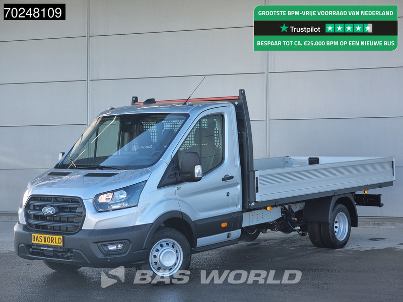 Ford Transit 165pk Open laadbak Dubbellucht Pritsche Trekhaak Airco Cruise Camera 3m3 Airco Trekhaak Cruise control - כלי רכב מסחרי במיטה שטוחה: תמונה 1 Ford Transit 165pk Open laadbak Dubbellucht Pritsche Trekhaak Airco Cruise Camera 3m3 Airco Trekhaak Cruise control - כלי רכב מסחרי במיטה שטוחה: תמונה 1