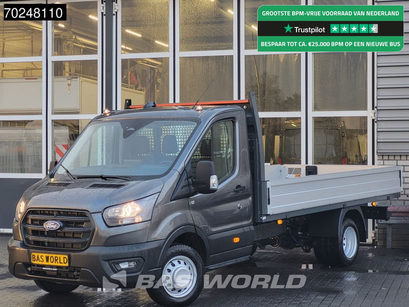 Ford Transit 165pk Open laadbak Dubbellucht Pritsche Trekhaak Airco Cruise Camera Airco Trekhaak Cruise control - כלי רכב מסחרי במיטה שטוחה: תמונה 1 Ford Transit 165pk Open laadbak Dubbellucht Pritsche Trekhaak Airco Cruise Camera Airco Trekhaak Cruise control - כלי רכב מסחרי במיטה שטוחה: תמונה 1