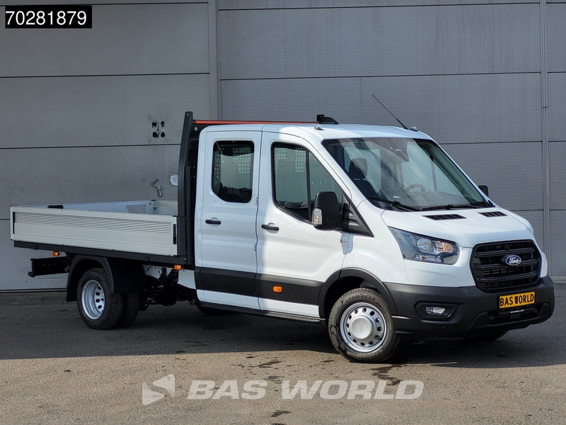 Ford Transit 170pk Automaat Dubbel Cabine 3500kg Trekhaak Open Laadbak Pritsche SYNC4 scherm CarPlay Camera Airco Trekhaak Cruise control - כלי רכב מסחרי במיטה שטוחה: תמונה 3 Ford Transit 170pk Automaat Dubbel Cabine 3500kg Trekhaak Open Laadbak Pritsche SYNC4 scherm CarPlay Camera Airco Trekhaak Cruise control - כלי רכב מסחרי במיטה שטוחה: תמונה 3