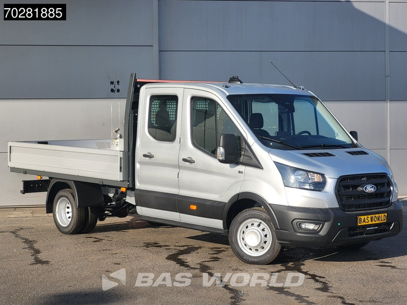 Ford Transit 170pk Automaat Dubbel Cabine 3500kg Trekhaak Open Laadbak Pritsche SYNC4 scherm CarPlay Camera Pickup Airco Trekhaak Cruise cont - כלי רכב מסחרי במיטה שטוחה: תמונה 3 Ford Transit 170pk Automaat Dubbel Cabine 3500kg Trekhaak Open Laadbak Pritsche SYNC4 scherm CarPlay Camera Pickup Airco Trekhaak Cruise cont - כלי רכב מסחרי במיטה שטוחה: תמונה 3