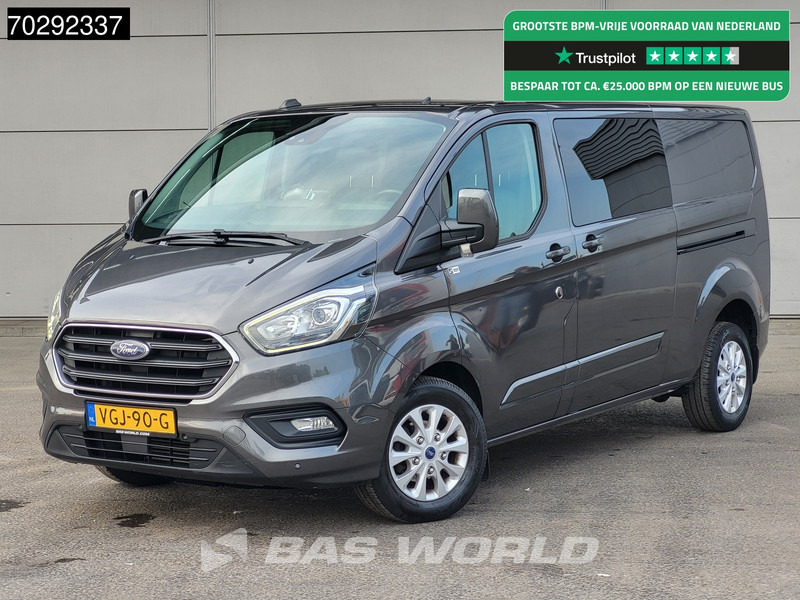 Ford Transit Custom 130PK Dubbel Cabine L2H1 Automaat Limited 2x Schuifdeur LED Airco Cruise Camera Parkeersensoren v+a APK 03-2026 Euro6 DC Doka Mi - כלי רכב מסחרי קטן: תמונה 1 Ford Transit Custom 130PK Dubbel Cabine L2H1 Automaat Limited 2x Schuifdeur LED Airco Cruise Camera Parkeersensoren v+a APK 03-2026 Euro6 DC Doka Mi - כלי רכב מסחרי קטן: תמונה 1
