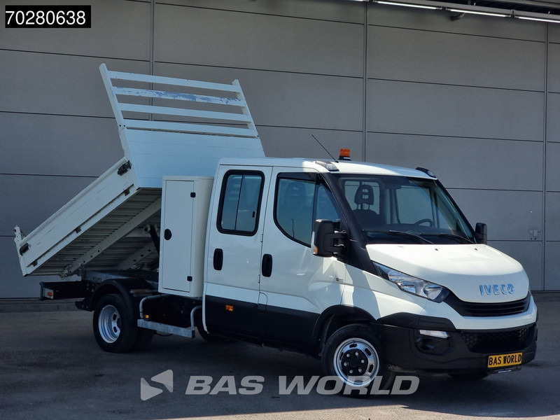 Iveco Daily 35C12 Kipper met Kist Dubbel Cabine Dubbellucht 3,5t Trekhaak Airco Euro6 Tipper Benne Kieper Airco Dubbel cabine Trekhaak - כלי רכב מסחרי מזהיר: תמונה 3 Iveco Daily 35C12 Kipper met Kist Dubbel Cabine Dubbellucht 3,5t Trekhaak Airco Euro6 Tipper Benne Kieper Airco Dubbel cabine Trekhaak - כלי רכב מסחרי מזהיר: תמונה 3