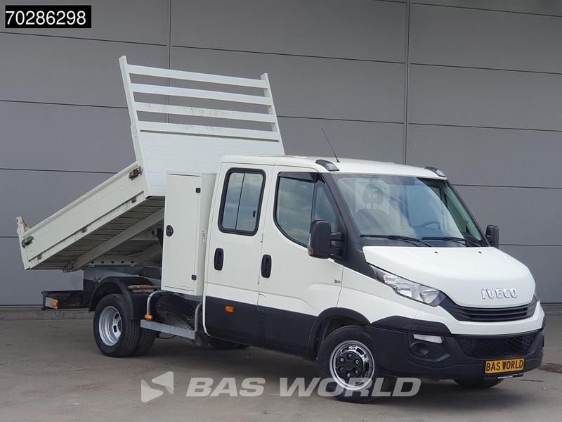 Iveco Daily 35C12 Open Laadbak met Kist Dubbel Cabine Dubbellucht 3,5t Trekhaak Airco Cruise Euro6 Pritsche Pickup Open Box 2m3 Airco Trekha - כלי רכב מסחרי במיטה שטוחה: תמונה 3 Iveco Daily 35C12 Open Laadbak met Kist Dubbel Cabine Dubbellucht 3,5t Trekhaak Airco Cruise Euro6 Pritsche Pickup Open Box 2m3 Airco Trekha - כלי רכב מסחרי במיטה שטוחה: תמונה 3