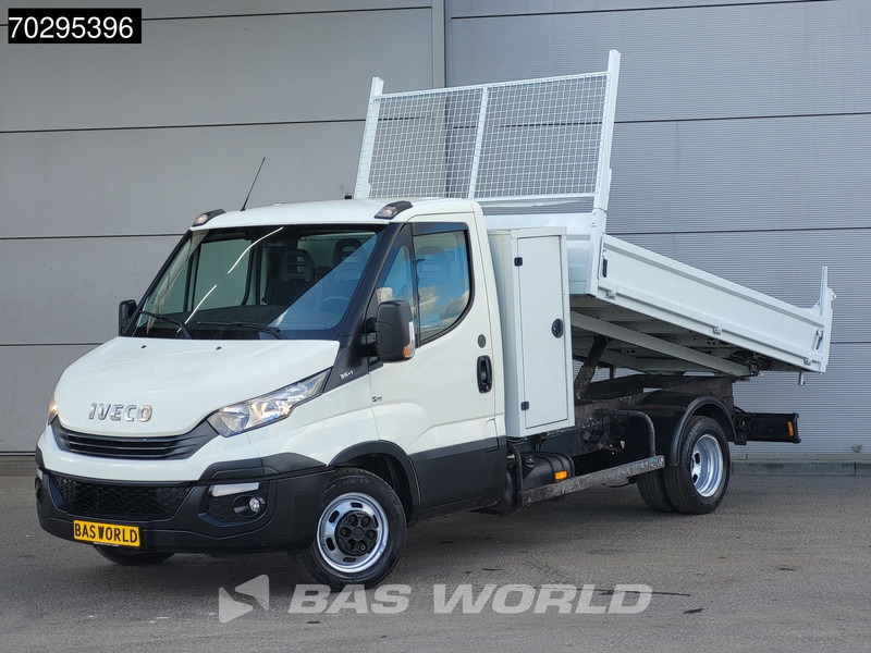 Iveco Daily 35C14 Kipper met Kist 3.5t trekhaak Euro6 Airco Cruise Tipper Benne 2m3 Airco Trekhaak Cruise control - כלי רכב מסחרי מזהיר: תמונה 2 Iveco Daily 35C14 Kipper met Kist 3.5t trekhaak Euro6 Airco Cruise Tipper Benne 2m3 Airco Trekhaak Cruise control - כלי רכב מסחרי מזהיר: תמונה 2