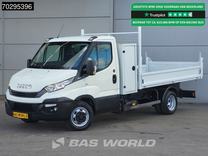 Iveco Daily 35C14 Kipper met Kist 3.5t trekhaak Euro6 Airco Cruise Tipper Benne 2m3 Airco Trekhaak Cruise control - כלי רכב מסחרי מזהיר: תמונה 1 Iveco Daily 35C14 Kipper met Kist 3.5t trekhaak Euro6 Airco Cruise Tipper Benne 2m3 Airco Trekhaak Cruise control - כלי רכב מסחרי מזהיר: תמונה 1