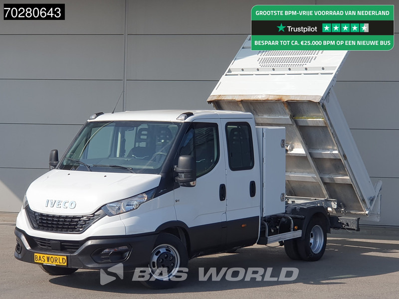 Iveco Daily 35C14 Kipper met Kist Dubbel Cabine Dubbellucht 3,5t Trekhaak Airco Cruise Euro6 Tipper Benne Kieper 2m3 Airco Trekhaak Cruise c - כלי רכב מסחרי מזהיר: תמונה 1 Iveco Daily 35C14 Kipper met Kist Dubbel Cabine Dubbellucht 3,5t Trekhaak Airco Cruise Euro6 Tipper Benne Kieper 2m3 Airco Trekhaak Cruise c - כלי רכב מסחרי מזהיר: תמונה 1