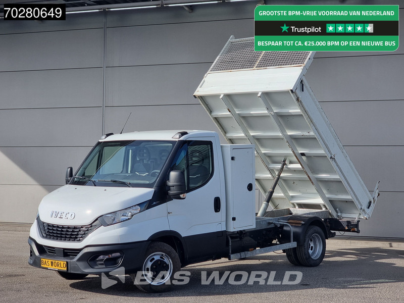 Iveco Daily 35C14 Kipper met Kist Dubbellucht 3,5t Trekhaak Airco Cruise Euro6 Kieper Tipper Benne Airco Trekhaak Cruise control - כלי רכב מסחרי מזהיר: תמונה 1 Iveco Daily 35C14 Kipper met Kist Dubbellucht 3,5t Trekhaak Airco Cruise Euro6 Kieper Tipper Benne Airco Trekhaak Cruise control - כלי רכב מסחרי מזהיר: תמונה 1