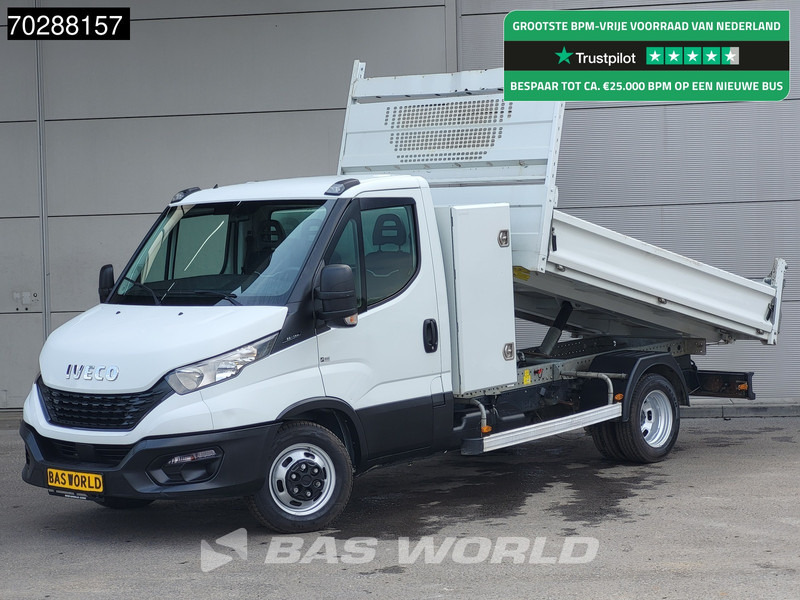 Iveco Daily 35C14 Kipper met Kist Dubbellucht 3,5t Trekhaak Airco Cruise Euro6 Tipper Benne Kieper 2m3 Airco Trekhaak Cruise control - כלי רכב מסחרי מזהיר: תמונה 1 Iveco Daily 35C14 Kipper met Kist Dubbellucht 3,5t Trekhaak Airco Cruise Euro6 Tipper Benne Kieper 2m3 Airco Trekhaak Cruise control - כלי רכב מסחרי מזהיר: תמונה 1