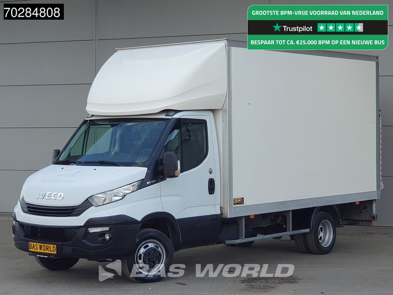 Iveco Daily 35C14 Laadklep Dubbellucht Bakwagen Airco Cruise Euro6 Meubelbak Koffer 21m3 Airco Cruise control - כלי רכב מסחרי עם תיבה: תמונה 1 Iveco Daily 35C14 Laadklep Dubbellucht Bakwagen Airco Cruise Euro6 Meubelbak Koffer 21m3 Airco Cruise control - כלי רכב מסחרי עם תיבה: תמונה 1