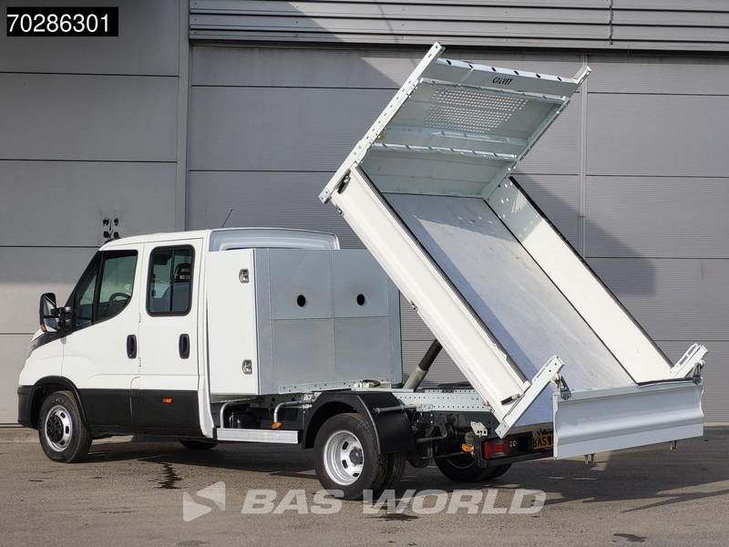 Iveco Daily 35C14 Open Laadbak met Kist Dubbel Cabine Dubbellucht 3,5t Trekhaak Airco Cruise Euro6 Pickup Pritsche Open Box 2m3 Airco Trekha - כלי רכב מסחרי במיטה שטוחה: תמונה 3 Iveco Daily 35C14 Open Laadbak met Kist Dubbel Cabine Dubbellucht 3,5t Trekhaak Airco Cruise Euro6 Pickup Pritsche Open Box 2m3 Airco Trekha - כלי רכב מסחרי במיטה שטוחה: תמונה 3