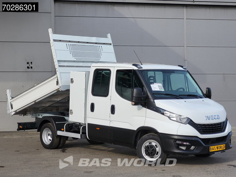 Iveco Daily 35C14 Open Laadbak met Kist Dubbel Cabine Dubbellucht 3,5t Trekhaak Airco Cruise Euro6 Pickup Pritsche Open Box 2m3 Airco Trekha - כלי רכב מסחרי במיטה שטוחה: תמונה 5 Iveco Daily 35C14 Open Laadbak met Kist Dubbel Cabine Dubbellucht 3,5t Trekhaak Airco Cruise Euro6 Pickup Pritsche Open Box 2m3 Airco Trekha - כלי רכב מסחרי במיטה שטוחה: תמונה 5