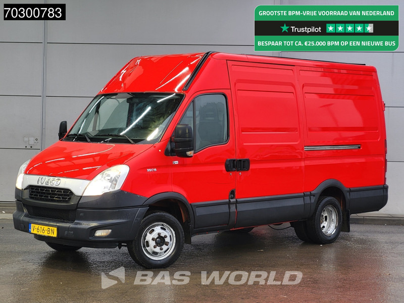 Iveco Daily 35C15 3.0L Luchtvering 2x Schuifdeur Dubbellucht L2H2 3,5t Trekhaak Cruise Parkeersensoren Euro6 L2 Trekhaak Cruise control - כלי רכב מסחרי עם לוח: תמונה 1 Iveco Daily 35C15 3.0L Luchtvering 2x Schuifdeur Dubbellucht L2H2 3,5t Trekhaak Cruise Parkeersensoren Euro6 L2 Trekhaak Cruise control - כלי רכב מסחרי עם לוח: תמונה 1