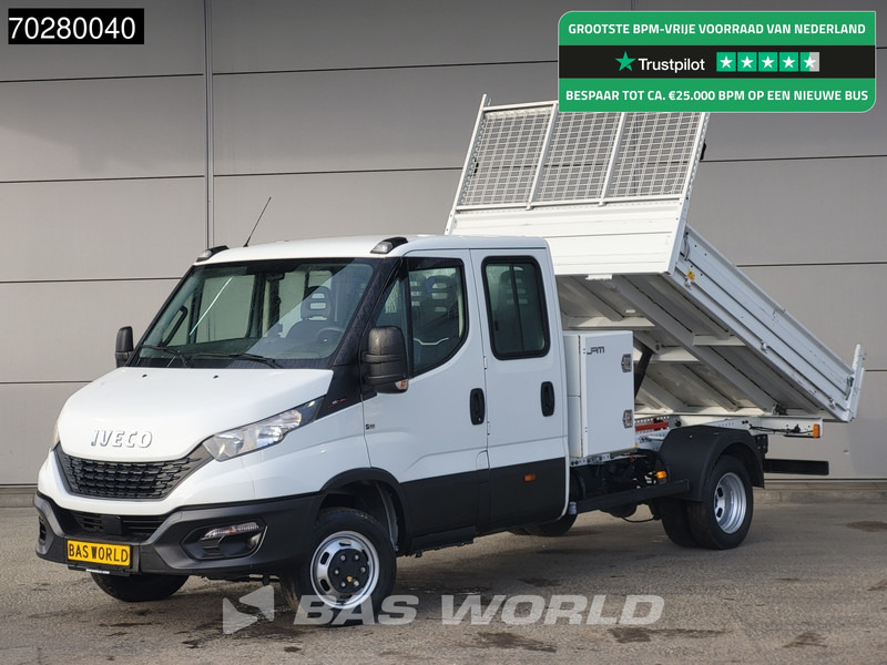 Iveco Daily 35C16 3.0L Kipper Dubbel Cabine met Kist 3,5t trekhaak Dubbellucht Airco Cruise Tipper Benne Kieper Airco Dubbel cabine Trekhaak - כלי רכב מסחרי מזהיר: תמונה 1 Iveco Daily 35C16 3.0L Kipper Dubbel Cabine met Kist 3,5t trekhaak Dubbellucht Airco Cruise Tipper Benne Kieper Airco Dubbel cabine Trekhaak - כלי רכב מסחרי מזהיר: תמונה 1