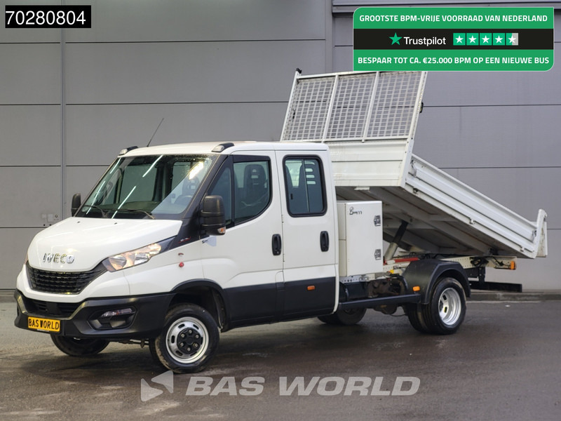Iveco Daily 35C16 3.0L Kipper Dubbel Cabine met Kist 3,5t trekhaak Dubbellucht Navi Airco Cruise Tipper Benne Kieper Airco Dubbel cabine Tre - כלי רכב מסחרי מזהיר: תמונה 1 Iveco Daily 35C16 3.0L Kipper Dubbel Cabine met Kist 3,5t trekhaak Dubbellucht Navi Airco Cruise Tipper Benne Kieper Airco Dubbel cabine Tre - כלי רכב מסחרי מזהיר: תמונה 1