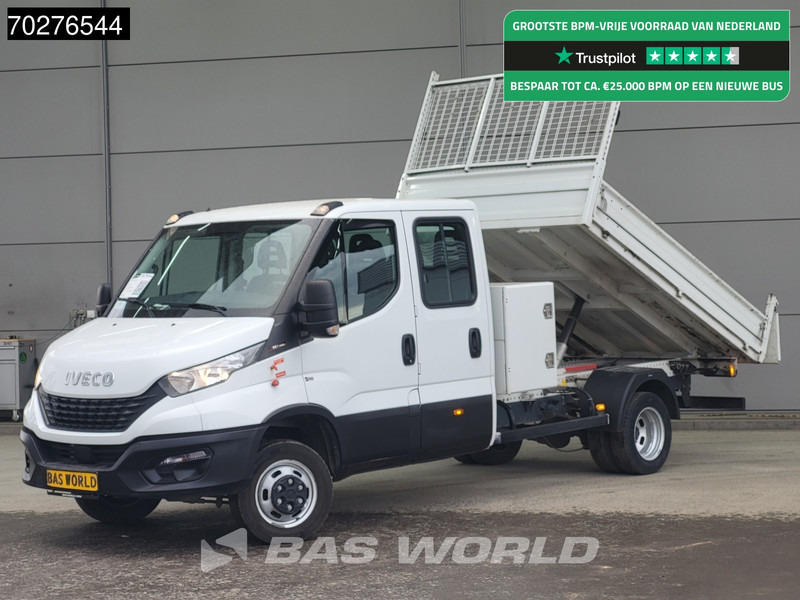 Iveco Daily 35C16 3.0L Kipper Dubbel Cabine met Kist Dubbellucht 3,5t Trekhaak Airco Cruise Tipper Benne Kieper Airco Dubbel cabine Trekhaak - כלי רכב מסחרי מזהיר: תמונה 1 Iveco Daily 35C16 3.0L Kipper Dubbel Cabine met Kist Dubbellucht 3,5t Trekhaak Airco Cruise Tipper Benne Kieper Airco Dubbel cabine Trekhaak - כלי רכב מסחרי מזהיר: תמונה 1