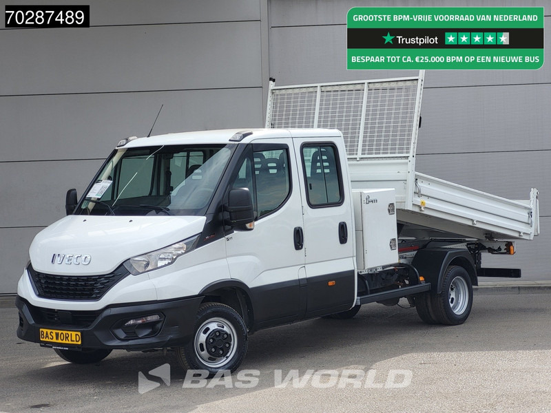 Iveco Daily 35C16 3.0L Kipper met Kist Dubbel Cabine Dubbellucht 3,5t Trekhaak Airco Cruise Euro6 Tipper Benne Kieper 2m3 Airco Trekhaak Cru - כלי רכב מסחרי מזהיר: תמונה 1 Iveco Daily 35C16 3.0L Kipper met Kist Dubbel Cabine Dubbellucht 3,5t Trekhaak Airco Cruise Euro6 Tipper Benne Kieper 2m3 Airco Trekhaak Cru - כלי רכב מסחרי מזהיר: תמונה 1