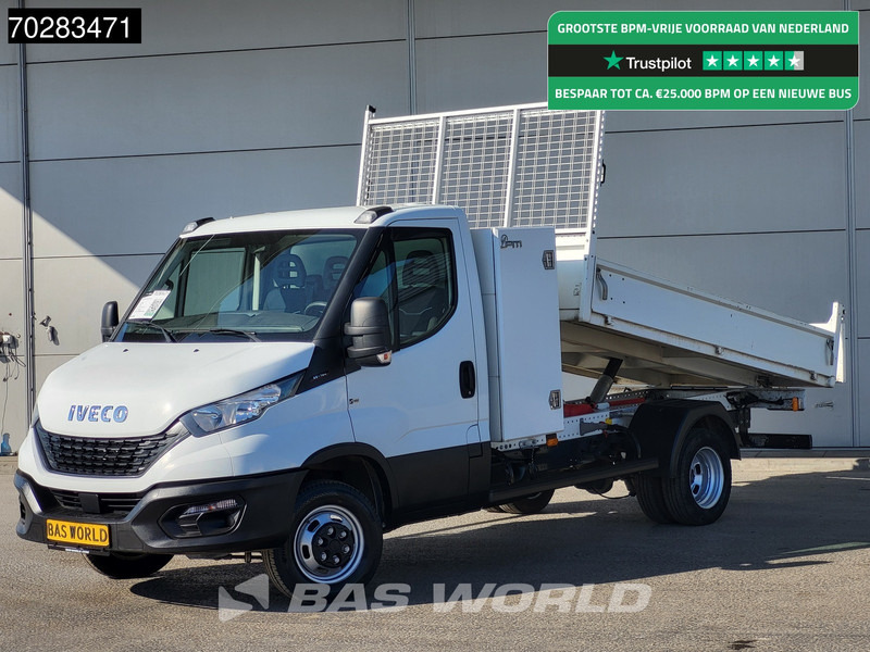 Iveco Daily 35C16 3.0L Kipper met Kist Dubbellucht 3,5t Trekhaak Airco Cruise Euro6 Tipper Benne Kieper 2m3 Airco Trekhaak Cruise control - כלי רכב מסחרי מזהיר: תמונה 1 Iveco Daily 35C16 3.0L Kipper met Kist Dubbellucht 3,5t Trekhaak Airco Cruise Euro6 Tipper Benne Kieper 2m3 Airco Trekhaak Cruise control - כלי רכב מסחרי מזהיר: תמונה 1