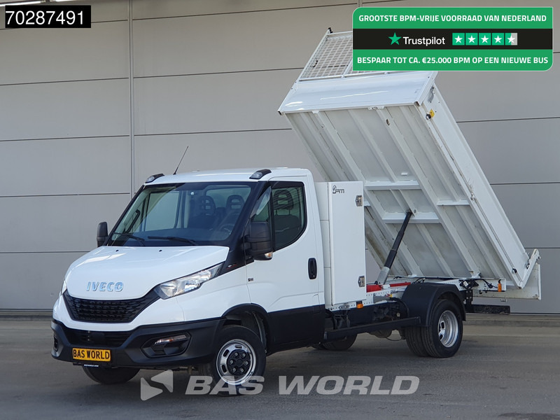 Iveco Daily 35C16 3.0L Kipper met Kist Dubbellucht 3,5t Trekhaak Navi Airco Cruise Camera Euro6 Tipper Benne Kieper 2m3 Airco Trekhaak Cruis - כלי רכב מסחרי מזהיר: תמונה 1 Iveco Daily 35C16 3.0L Kipper met Kist Dubbellucht 3,5t Trekhaak Navi Airco Cruise Camera Euro6 Tipper Benne Kieper 2m3 Airco Trekhaak Cruis - כלי רכב מסחרי מזהיר: תמונה 1