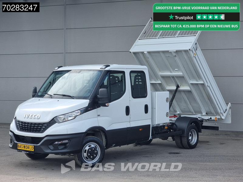 Iveco Daily 35C16 3.0L Open Laadbak Dubbel Cabine met Kist Navi 3,5t trekhaak Dubbellucht Airco Cruise Pritsche Pickup Open Box Airco Dubbel - כלי רכב מסחרי במיטה שטוחה: תמונה 1 Iveco Daily 35C16 3.0L Open Laadbak Dubbel Cabine met Kist Navi 3,5t trekhaak Dubbellucht Airco Cruise Pritsche Pickup Open Box Airco Dubbel - כלי רכב מסחרי במיטה שטוחה: תמונה 1