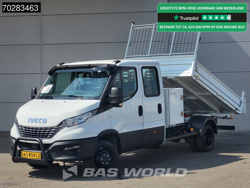 Iveco Daily 35C16 3.0L Special Edition Kipper met Kist Dubbel Cabine Dubbellucht 3,5t Trekhaak Airco Cruise Euro6 Tipper Benne Kieper Airco - כלי רכב מסחרי מזהיר: תמונה 1 Iveco Daily 35C16 3.0L Special Edition Kipper met Kist Dubbel Cabine Dubbellucht 3,5t Trekhaak Airco Cruise Euro6 Tipper Benne Kieper Airco - כלי רכב מסחרי מזהיר: תמונה 1