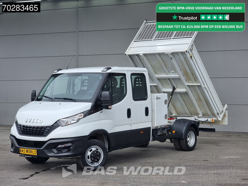 Iveco Daily 35C16 Kipper met Kist Dubbel Cabine Dubbellucht 3,5t Trekhaak Navi Airco Cruise Camera Euro6 Kieper Tipper Benne 2m3 Airco Trekh - כלי רכב מסחרי מזהיר: תמונה 1 Iveco Daily 35C16 Kipper met Kist Dubbel Cabine Dubbellucht 3,5t Trekhaak Navi Airco Cruise Camera Euro6 Kieper Tipper Benne 2m3 Airco Trekh - כלי רכב מסחרי מזהיר: תמונה 1