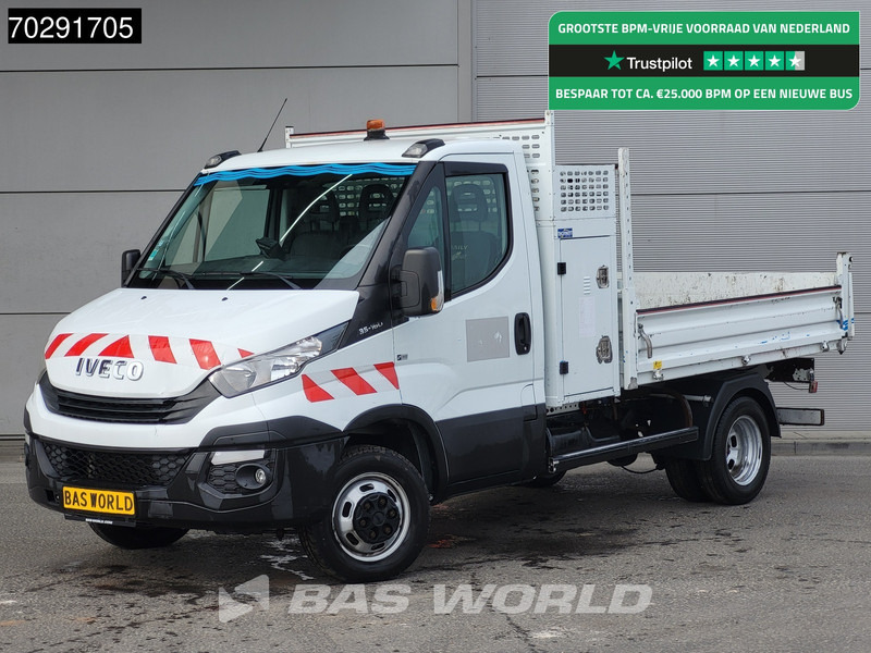 Iveco Daily 35C16 Open Laadbak met Kraan Dubbellucht 3,5t Trekhaak Airco Cruise Camera Euro6 Pritsche Pickup Open Box Crane Kran Kranwagen 2 - כלי רכב מסחרי במיטה שטוחה: תמונה 1 Iveco Daily 35C16 Open Laadbak met Kraan Dubbellucht 3,5t Trekhaak Airco Cruise Camera Euro6 Pritsche Pickup Open Box Crane Kran Kranwagen 2 - כלי רכב מסחרי במיטה שטוחה: תמונה 1