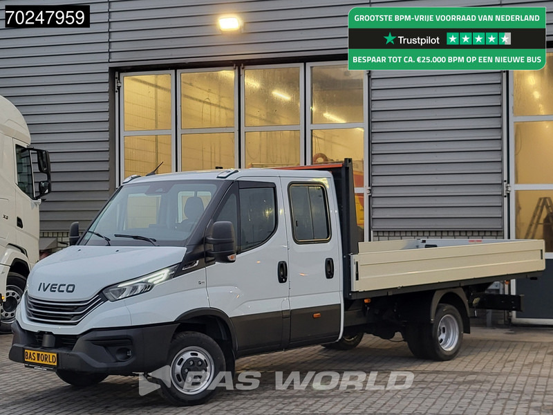 Iveco Daily 35C18 3.0 180PK Nwe model 2025 Dubbel Cabine Open laadbak Navi ACC LED 3,5T Trekvermogen Pritsche Pickup 3m3 Airco Dubbel cabine - כלי רכב מסחרי במיטה שטוחה: תמונה 1 Iveco Daily 35C18 3.0 180PK Nwe model 2025 Dubbel Cabine Open laadbak Navi ACC LED 3,5T Trekvermogen Pritsche Pickup 3m3 Airco Dubbel cabine - כלי רכב מסחרי במיטה שטוחה: תמונה 1