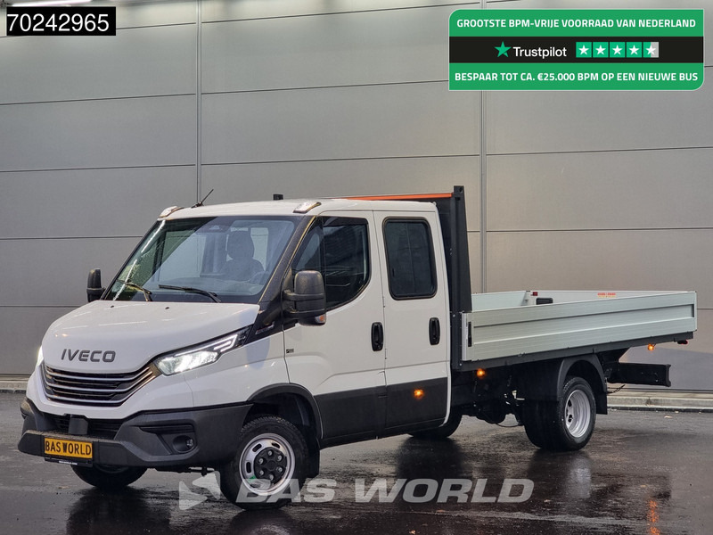 Iveco Daily 35C18 3.0L Automaat 180PK 2025-Model Dubbel Cabine Open laadbak Dubbellucht Navi ACC LED 3,5T Trekvermogen Euro6 Pritsche Pickup - כלי רכב מסחרי במיטה שטוחה: תמונה 1 Iveco Daily 35C18 3.0L Automaat 180PK 2025-Model Dubbel Cabine Open laadbak Dubbellucht Navi ACC LED 3,5T Trekvermogen Euro6 Pritsche Pickup - כלי רכב מסחרי במיטה שטוחה: תמונה 1