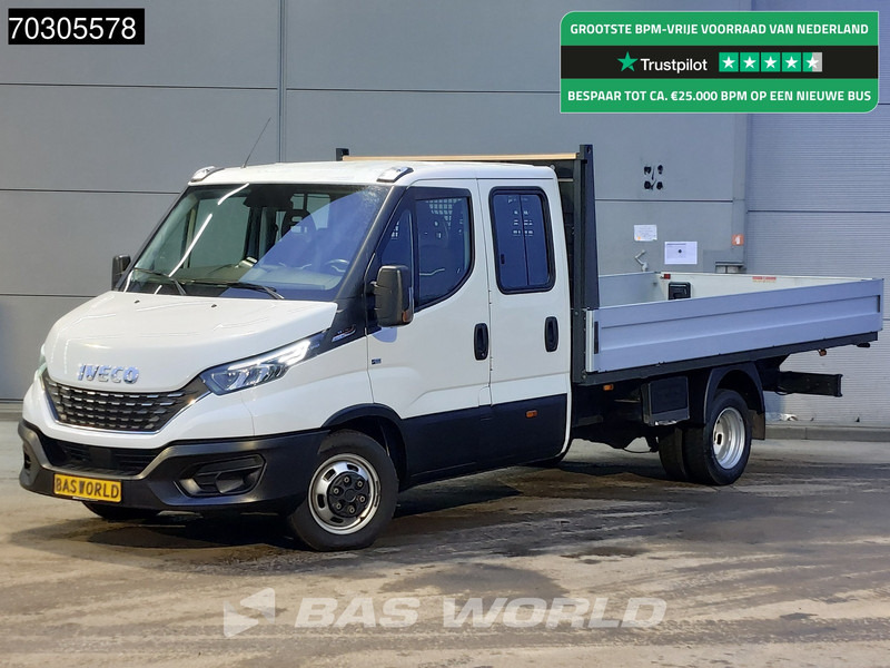 Iveco Daily 35C18 3.0L Automaat Dubbel Cabine Open Laadbak Dubbellucht LED Airco Cruise Euro6 Pritsche Pickup Airco Cruise control - כלי רכב מסחרי במיטה שטוחה: תמונה 1 Iveco Daily 35C18 3.0L Automaat Dubbel Cabine Open Laadbak Dubbellucht LED Airco Cruise Euro6 Pritsche Pickup Airco Cruise control - כלי רכב מסחרי במיטה שטוחה: תמונה 1