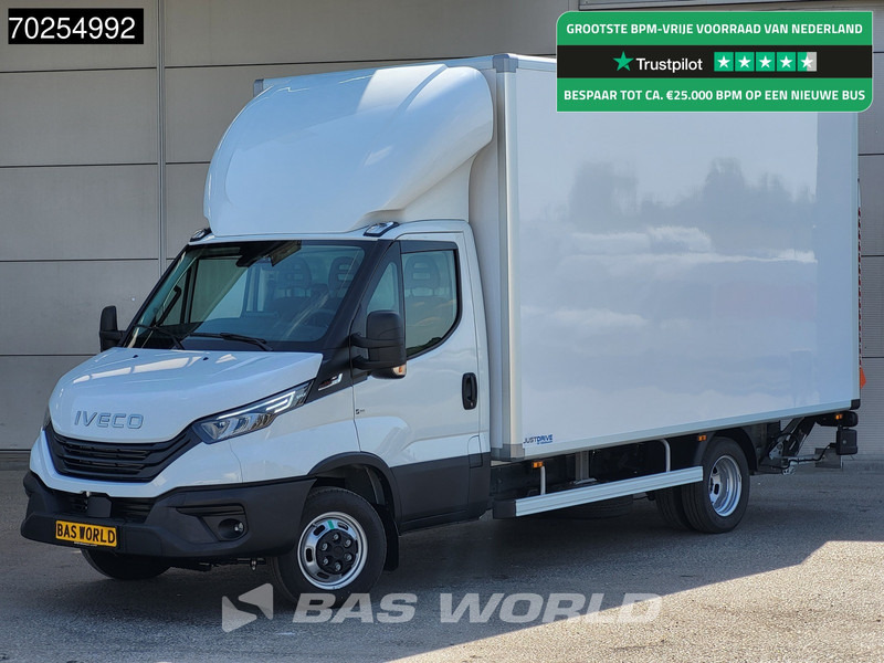חָדָשׁ כלי רכב מסחרי עם תיבה Iveco Daily 35C18 3.0L Automaat Luchtvering Zijdeur Laadklep Bakwagen Navi LED Koffer Gesloten laadbak Bakwagen 22m3 Airco Cruise control: תמונה 1